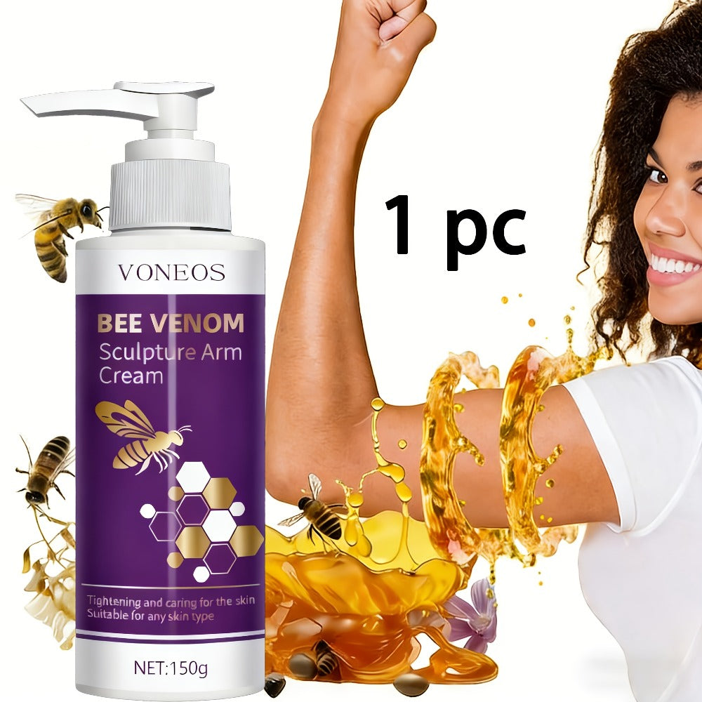 Body Cream VONEOS Bee Venom 150g Pump Bottle with One or Two Piece Options for External Arm Application