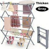 Grey X clothes hanger