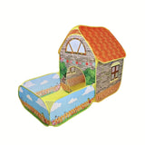 Cottage tent with ball pool