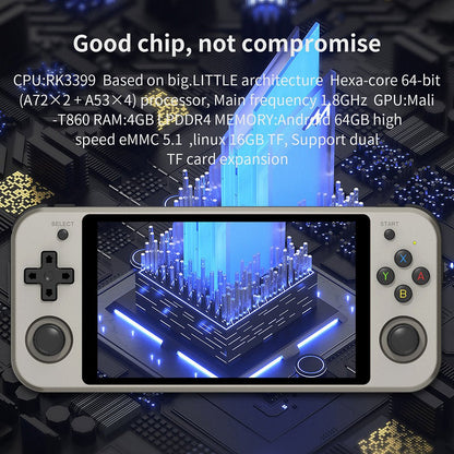 Handheld Game Console Anbernic RG552 with 5.36-inch IPS OCA Full-Lamination, 64GB, 128GB or 256GB Options, 3200mAh Battery, Android 7