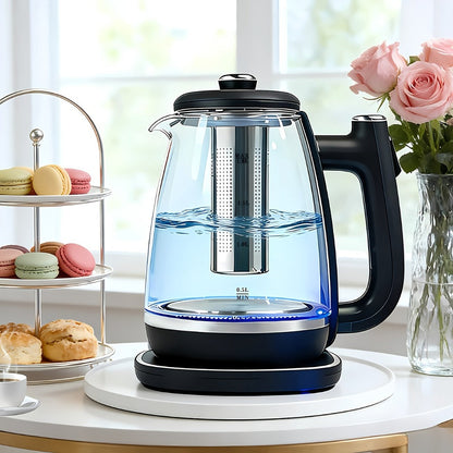Electric Kettle 1150W Fast Heating – Removable Stainless Steel Filter, Overheat Protection & Easy to Clean, Versatile Hot Water Kettle for Coffee, Tea & Drinking Water, Ideal Kitchen Gift