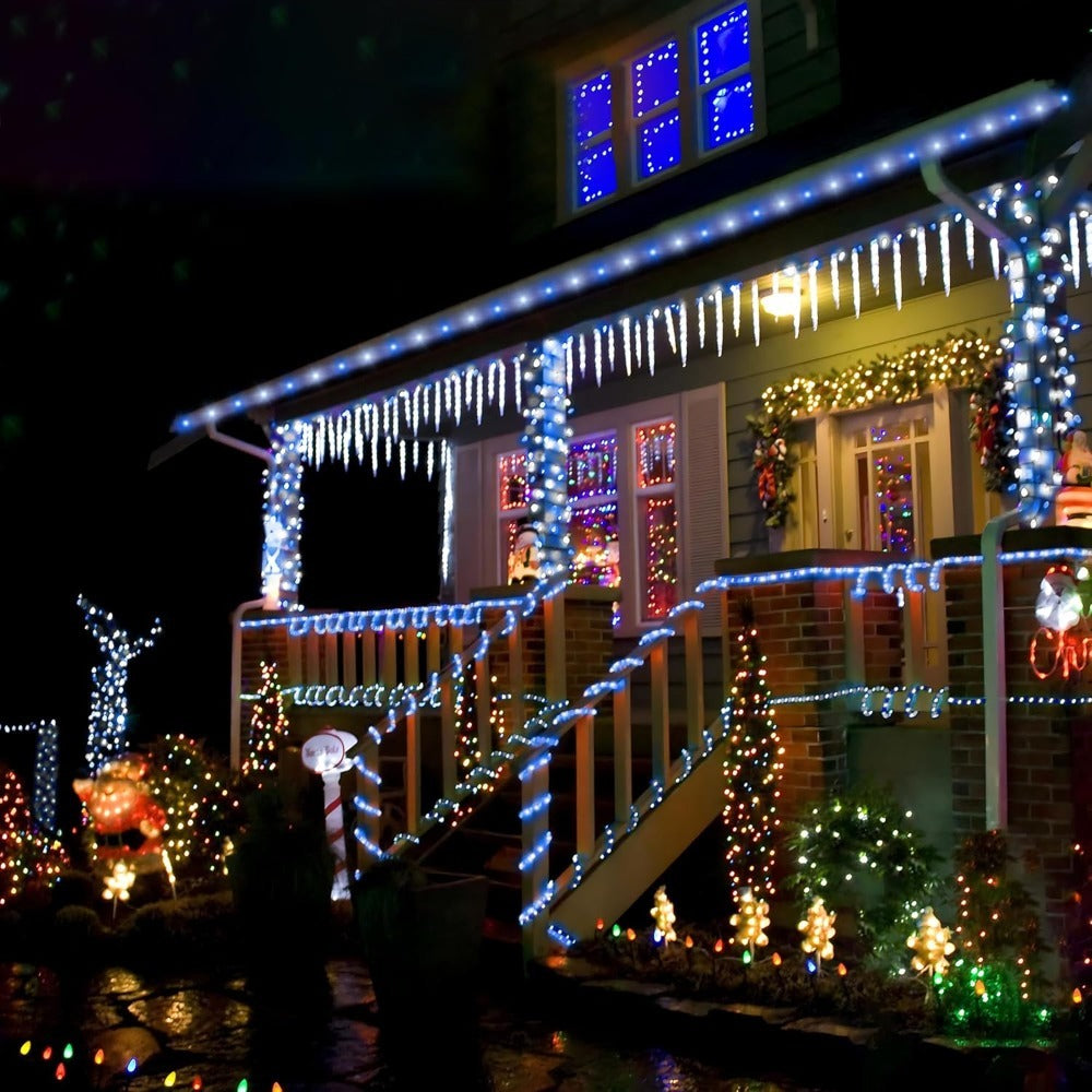 String Lights, Solar Flexible Fairy Lights with 50, 200 or 300 LEDs, Three Lengths and Four Color Options