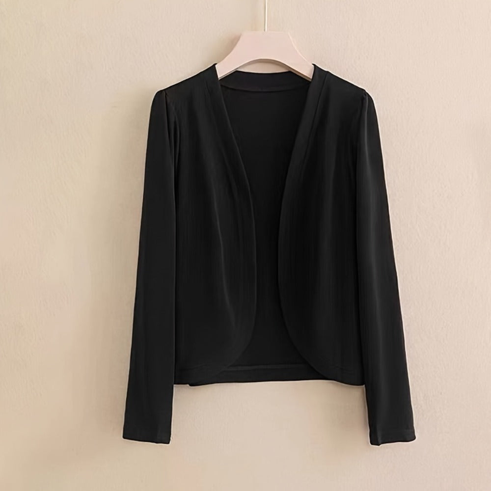 Cardigans - Women's Cardigan Long Sleeve Open Front Shawl Lightweight Sun Protection - product detail view 10