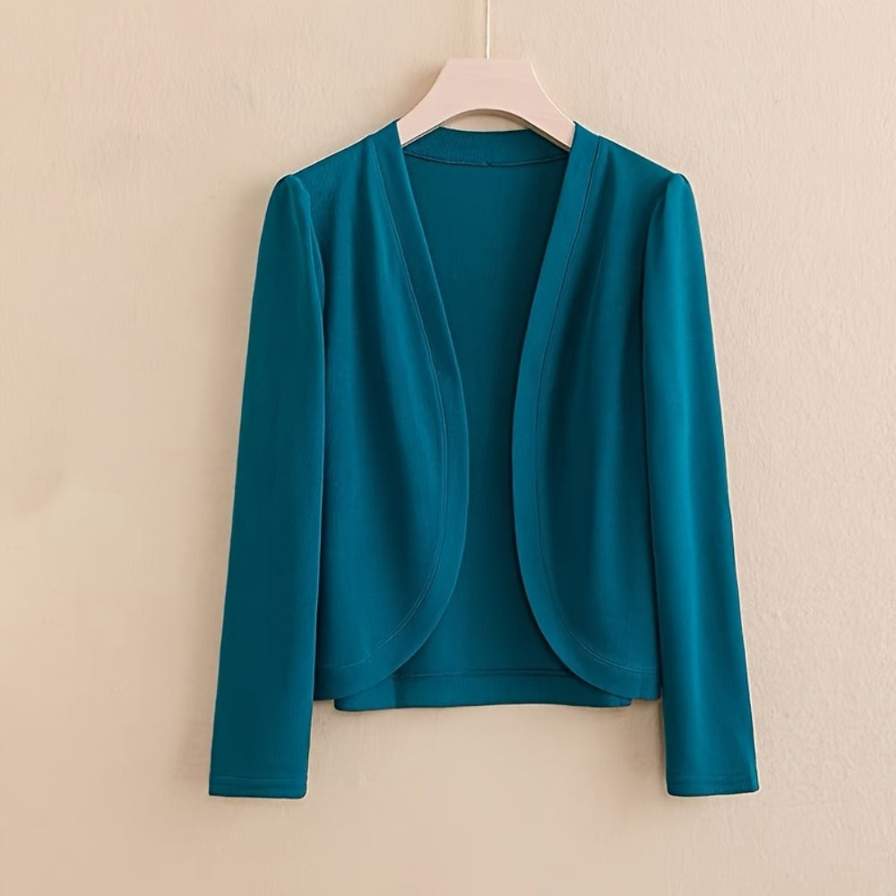 Cardigans - Women's Cardigan Long Sleeve Open Front Shawl Lightweight Sun Protection - product detail view 12