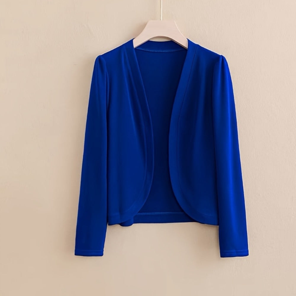 Cardigans - Women's Cardigan Long Sleeve Open Front Shawl Lightweight Sun Protection - product detail view 14