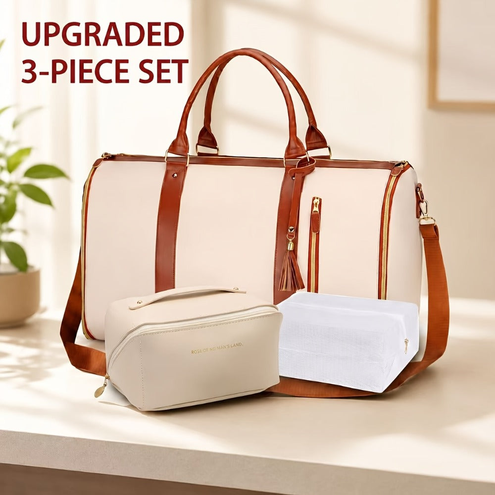 Carry On Luggage – Nylon, Convertible, Foldable, for Travel – detail view 2