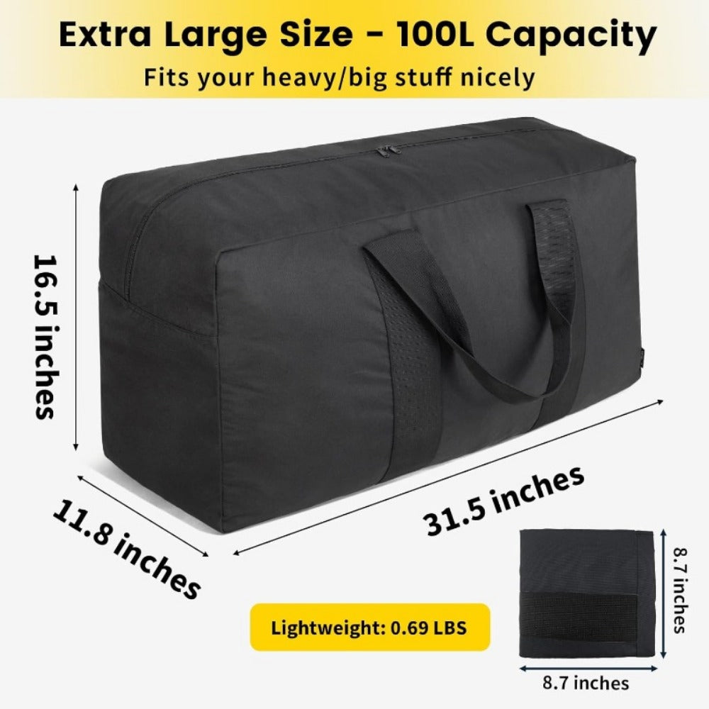 Carry On Luggage – 100L, Foldable, for Travel – detail view 2