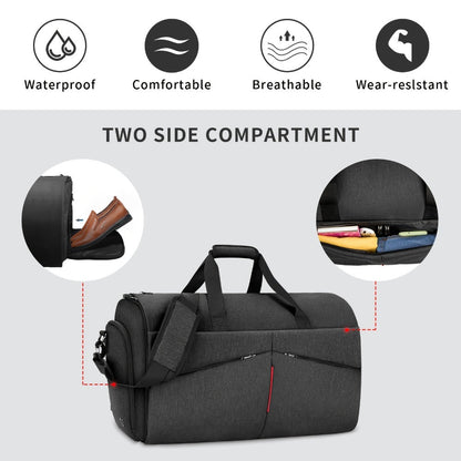 Carry On Luggage – 17 Pockets, 55L, Convertible, for Travel – detail view 12