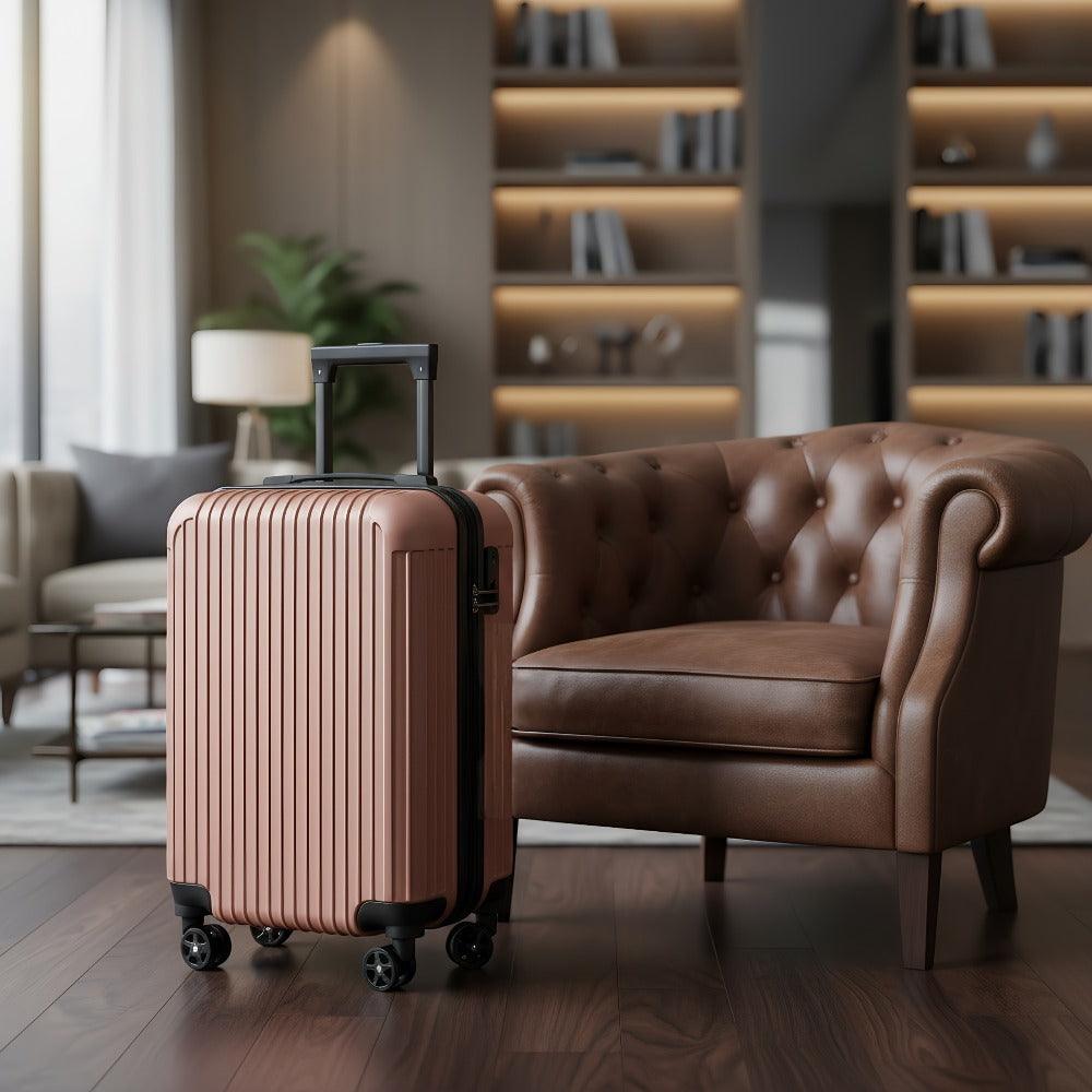 Carry On Luggage – 6 Colors, 20 Inch, ABS Hardshell, Spinner Wheels – detail view 7