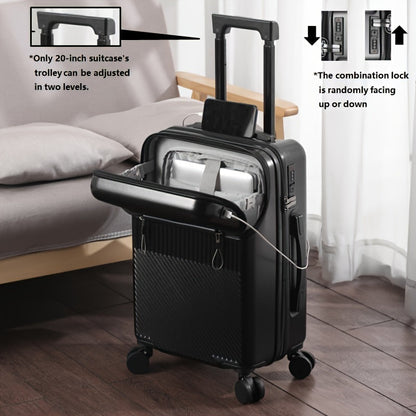 Carry On Luggage – 20 Inch, USB Charging, for Travel & Everyday Use – detail view 19