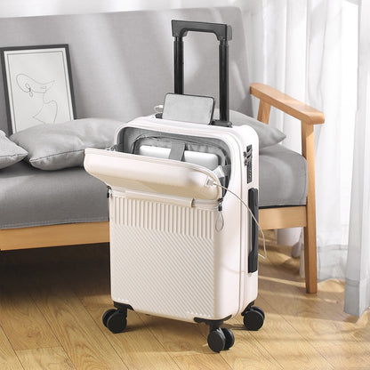 Carry On Luggage – 5 Colors, 20 Inch, Combination Lock, Spinner Wheels – detail view 20