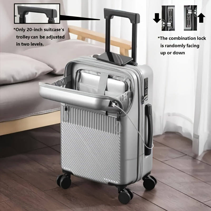 Carry On Luggage – 20 Inch, Combination Lock, Lightweight, for Travel – detail view 23