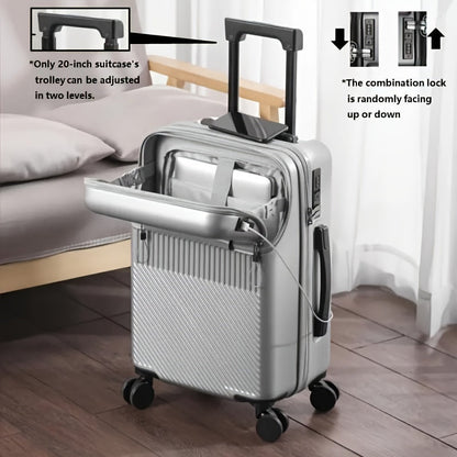 Carry On Luggage – 20 Inch, Combination Lock, Lightweight, for Travel – detail view 23