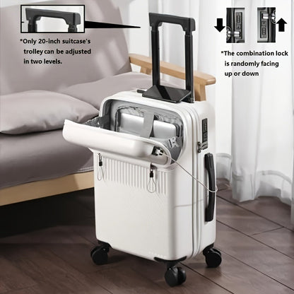 Carry On Luggage – 20 Inch, Combination Lock, Lightweight, for Travel – detail view 21