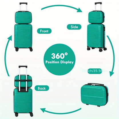 Carry On Luggage – 20 Inch, Hardshell, TSA Lock, Lightweight – detail view 19