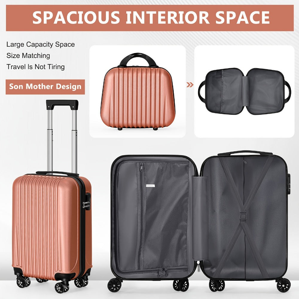 Carry On Luggage – 20 Inch, Hardshell, TSA Lock, Lightweight – detail view 23