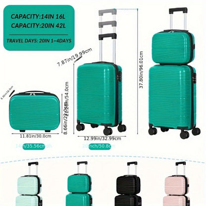 Carry On Luggage – 20 Inch, Hardshell, TSA Lock, Lightweight – detail view 13