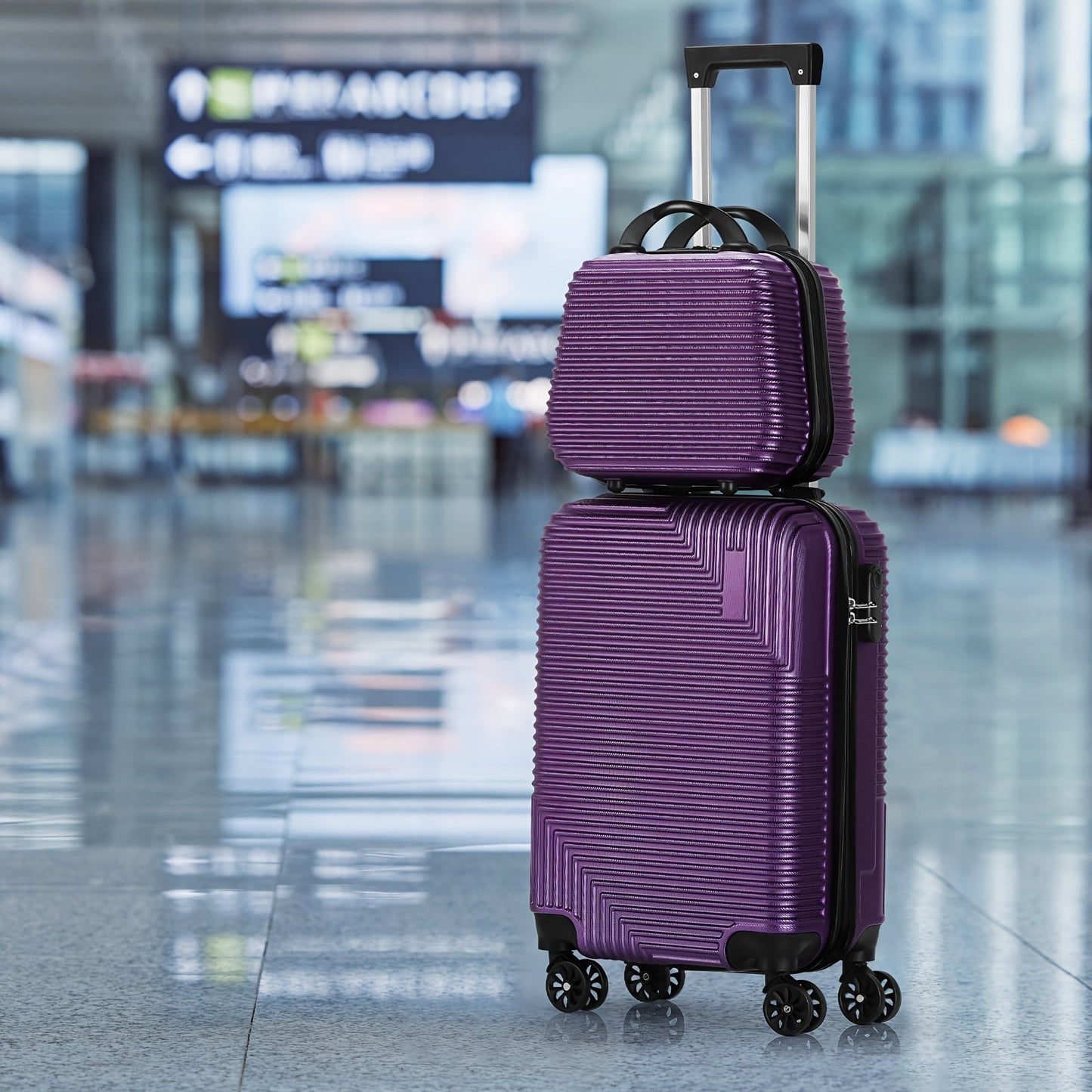 Carry On Luggage – 20 Inch, Hardshell, TSA Lock, Lightweight – detail view 27