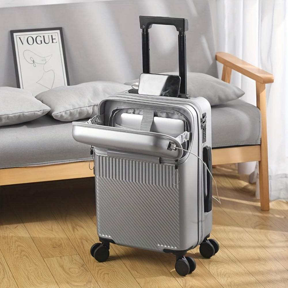 Carry On Luggage – 20 Inch, USB Charging, Spinner Wheels, for Travel – detail view 9
