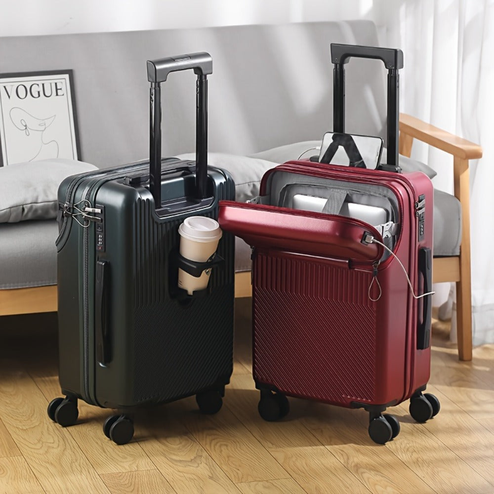Carry On Luggage – 20 Inch, USB Charging, Spinner Wheels, for Travel – detail view 10