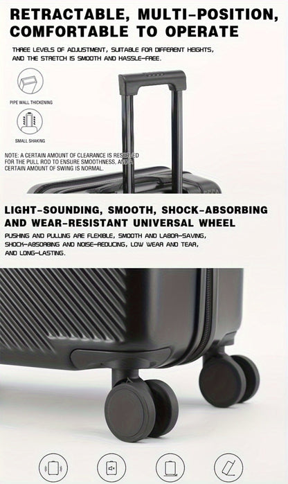 Carry On Luggage – 20 Inch, USB Charging, Spinner Wheels, for Travel – detail view 15