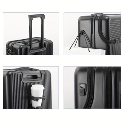 Carry On Luggage – 20 Inch, USB Charging, Spinner Wheels, for Travel – alternate view