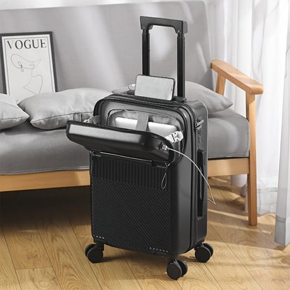 Carry On Luggage – 20 Inch, USB Charging, Spinner Wheels, for Travel – detail view 8