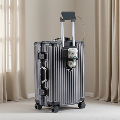 Carry On Luggage – 24 Inch, TSA Lock – front view