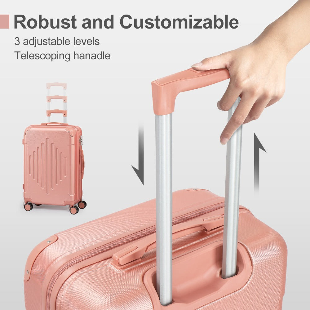 Carry On Luggage – 5 Colors, 24 Inch, Hardshell, TSA Lock – detail view 15