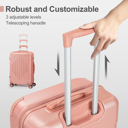 Carry On Luggage – 5 Colors, 24 Inch, Hardshell, TSA Lock – detail view 15