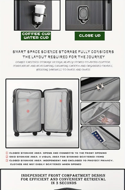 Carry On Luggage – 24 Inch, Lightweight, for Travel & School – detail view 22