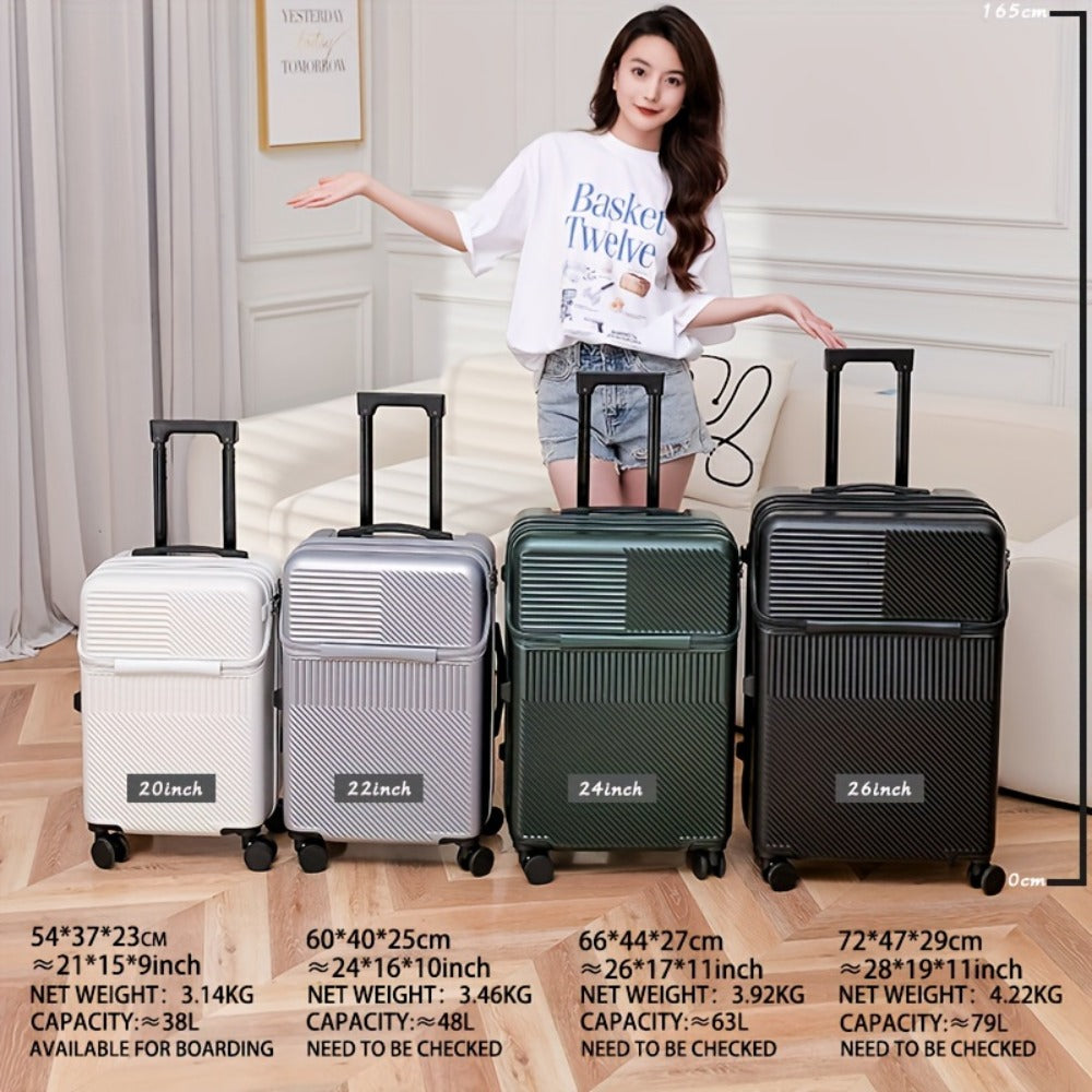 Carry On Luggage – 24 Inch, Lightweight, for Travel & School – detail view 5