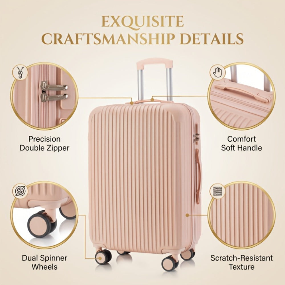 Carry On Luggage – 24 Inch, Lightweight, Spinner Wheels, for Travel – detail view 12