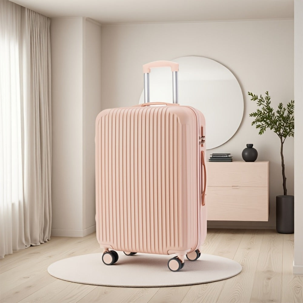 Carry On Luggage – 24 Inch, Lightweight, Spinner Wheels, for Travel – front view