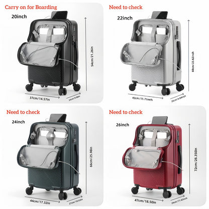 Carry On Luggage – 26 Inch, Combination Lock, for Travel – detail view 13