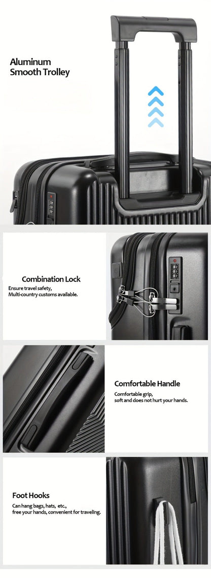 Carry On Luggage – 26 Inch, Combination Lock, for Travel – detail view 19