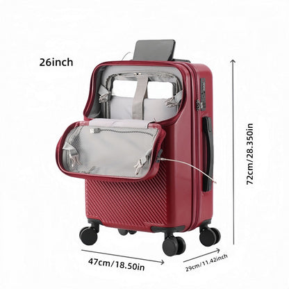 Carry On Luggage – 26 Inch, Combination Lock, for Travel – detail view 24