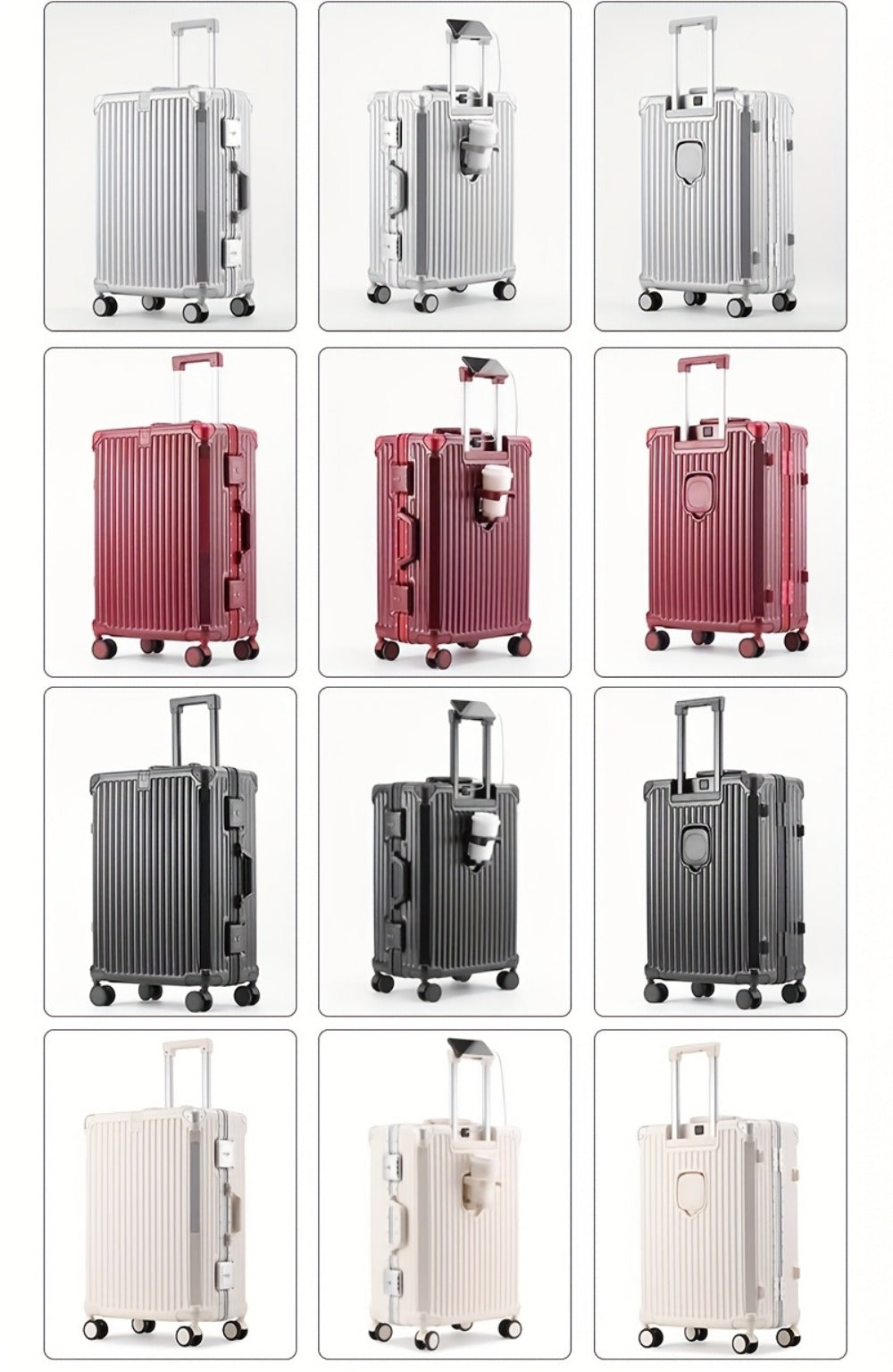 Carry On Luggage – 26 Inch, Large Capacity, Lightweight, for Travel – detail view 28