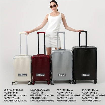 Carry On Luggage – 26 Inch, TSA Lock, Spinner Wheels, for Travel – detail view 3