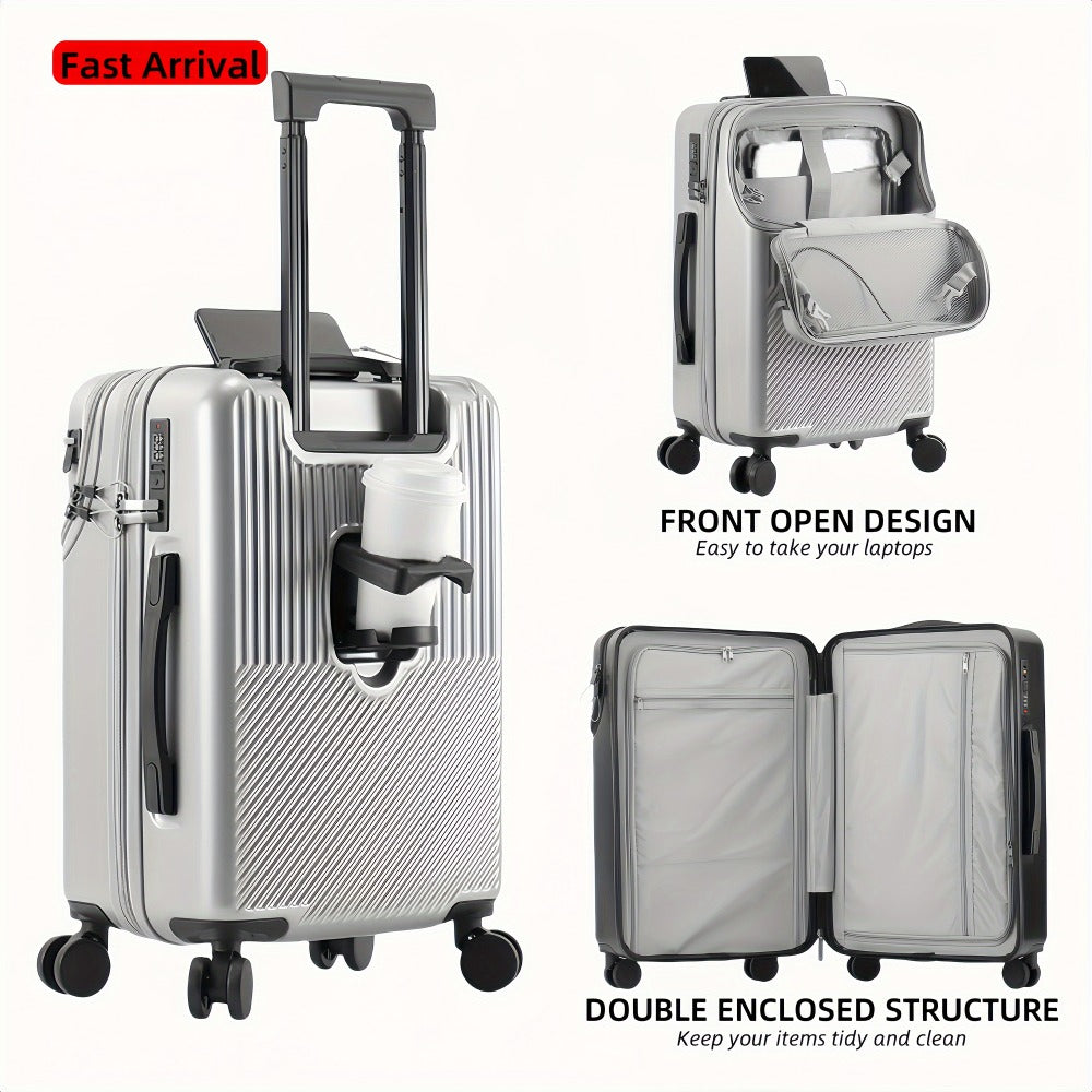 Carry On Luggage – 26 Inch, TSA Lock, Spinner Wheels, for Travel – detail view 9