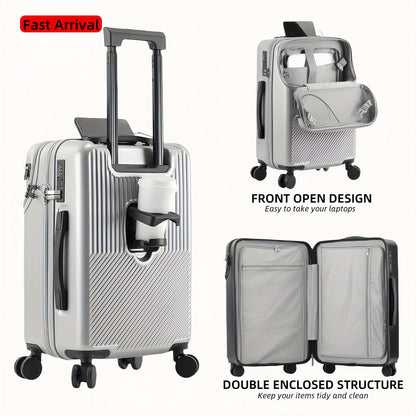 Carry On Luggage – 26 Inch, TSA Lock, Spinner Wheels, for Travel – detail view 9