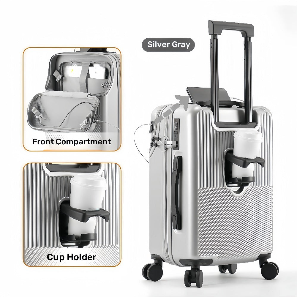 Carry On Luggage – 26 Inch, TSA Lock, Spinner Wheels, for Travel – detail view 10