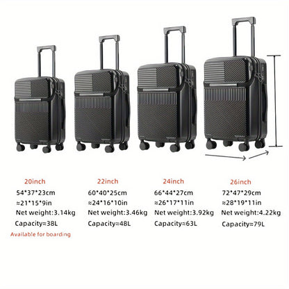 Carry On Luggage – 26 Inch, TSA Lock, Spinner Wheels, for Travel – detail view 22