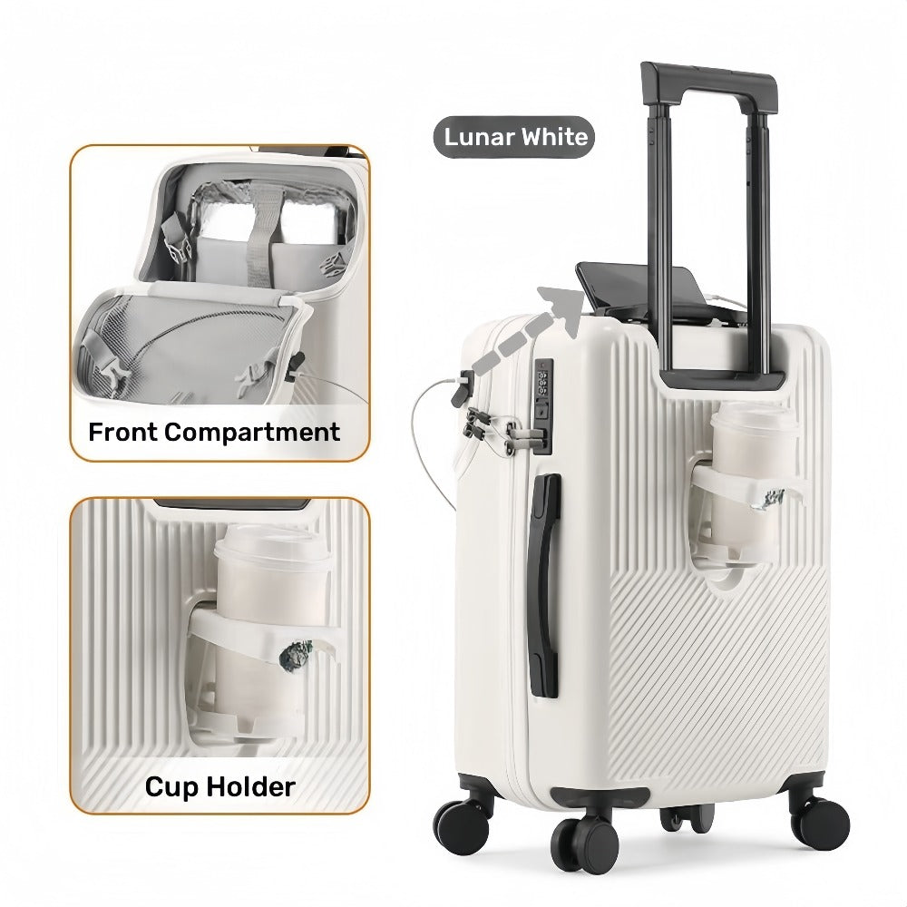 Carry On Luggage – 26 Inch, TSA Lock, Spinner Wheels, for Travel – detail view 2