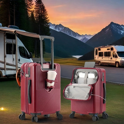 Carry On Luggage – 26 Inch, TSA Lock, Spinner Wheels, for Travel – detail view 5
