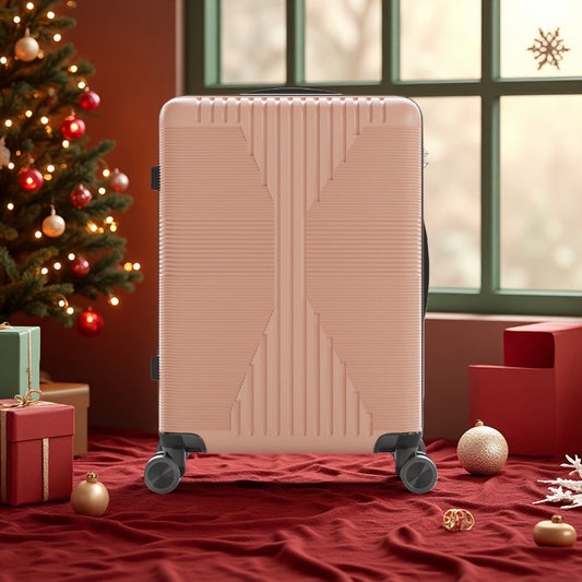 Carry On Luggage – 28 Inch, Lightweight, Combination Lock, for Travel & School – front view