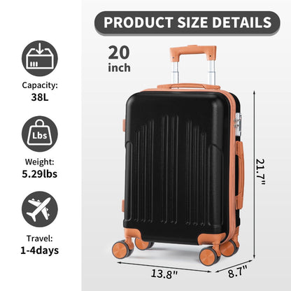 Carry On Luggage – 28 Inch, Spinner Wheels, TSA Lock, Lightweight – detail view 25