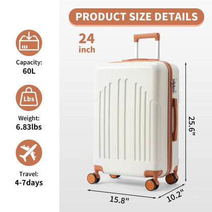 Carry On Luggage – 28 Inch, Spinner Wheels, TSA Lock, Lightweight – detail view 12