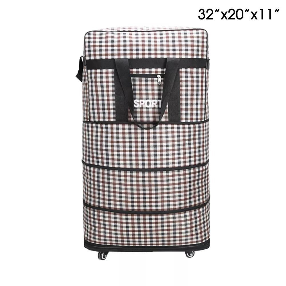 Carry On Luggage – 32 Inch, 77L, Expandable, Foldable – detail view 13