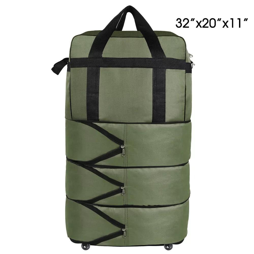 Carry On Luggage – 32 Inch, 77L, Expandable, Foldable – detail view 18